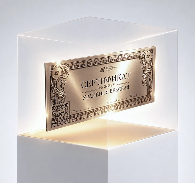 Сертификат хранения векселя